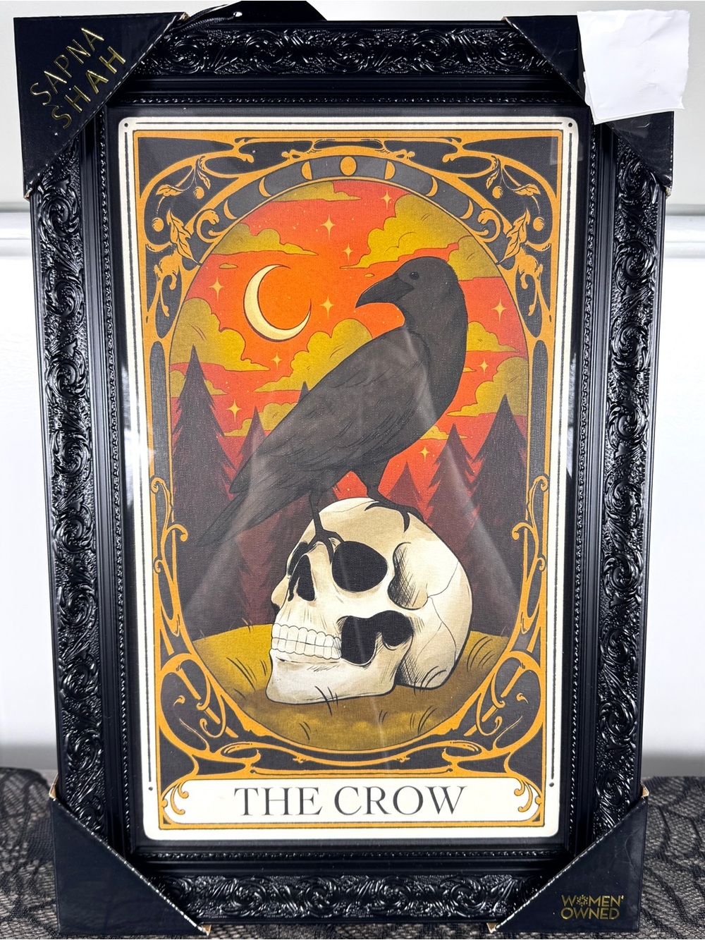 NEW Sapna Shah The Crow Halloween Picture